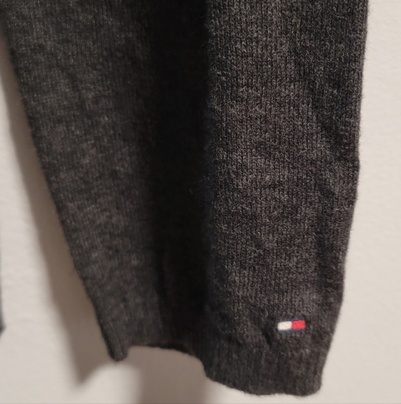 Tommy Hilfiger Cotton Cashmere Cardigan Poet Core Academia Romantic Old Money M - Picture 4 of 6